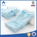 High quality 100% cotton animal baby kids hooded towel with hood